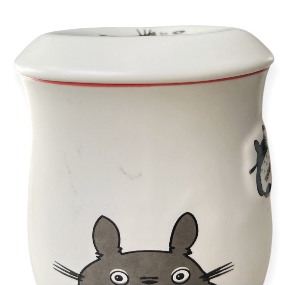 RARE My Neighbor Totoro Ceramic Mugs w/Lid - Picture 11 of 11